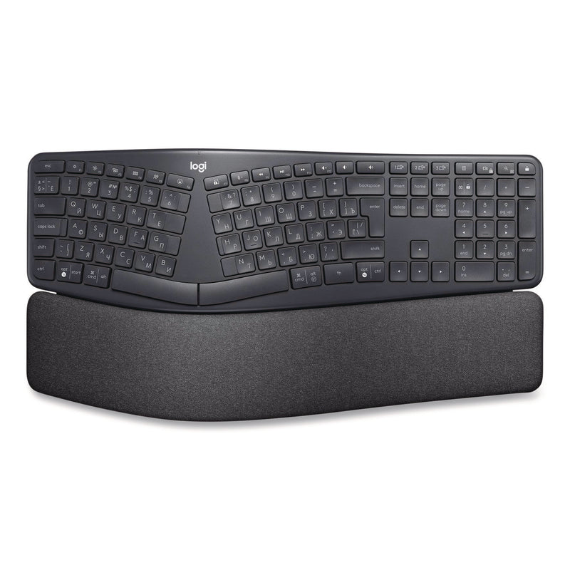 Logitech® Ergo K860 Wireless Split Keyboard, Black (LOG920009166) Each
