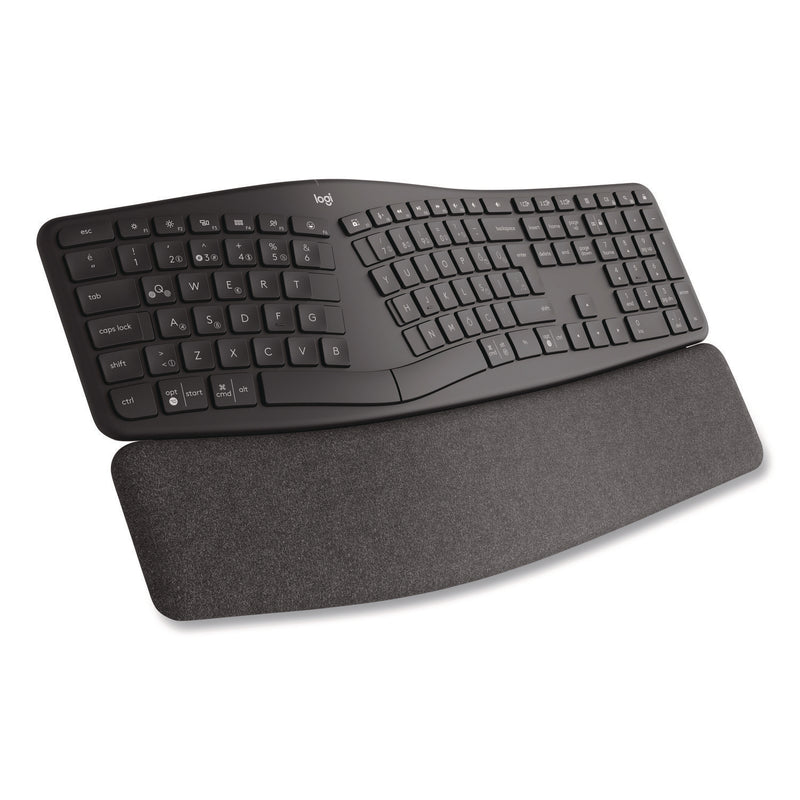 Logitech® Ergo K860 Wireless Split Keyboard, Black (LOG920009166) Each