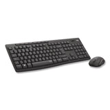 Logitech® MK295 Silent Wireless Combo, 2.4 GHz Frequency/33 ft Wireless Range, Graphite (LOG920009782) Each
