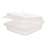 Polypropylene Plastic Hinged Container, 9.35 x 9.22 x 3.17, Clear, Plastic, 50/Pack, 4 Packs/Carton (KRTFPHC99PP1C) Case of 200