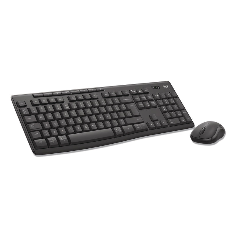 Logitech® MK370 Combo for Business, 33 ft Wireless Range, Graphite (LOG920011887) Each