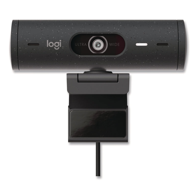 Logitech® Brio 505 Plug and Play Webcam, 1920 x 1080 pixels, 4 Megapixels, Graphite (LOG960001522) Each