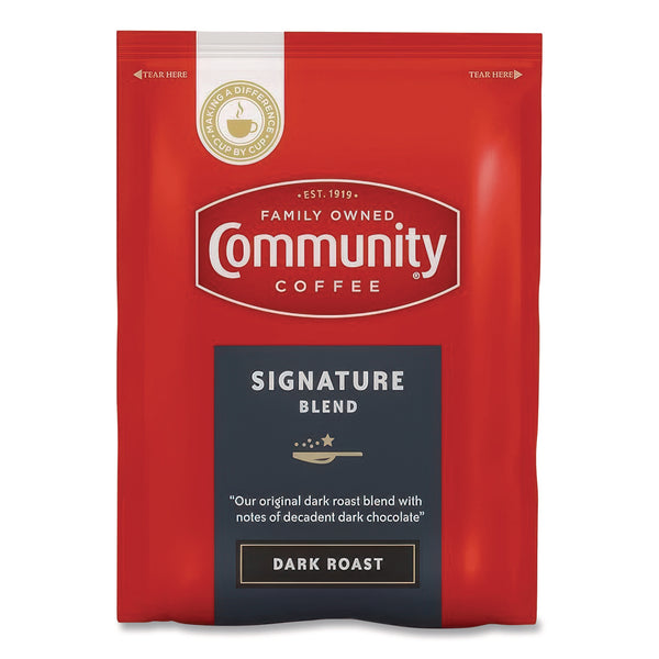 Community Coffee® Signature Blend, 2.5 oz Packet, 40/Carton (GMTCCI15300) Case of 40