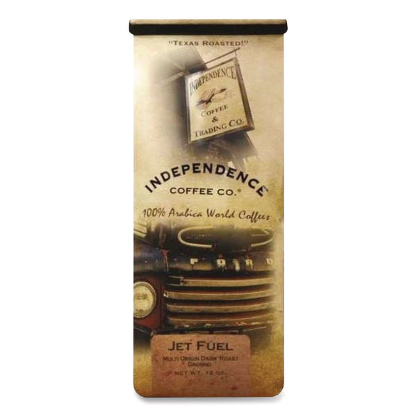 Independence Coffee Co. Jet Fuel Ground Coffee, 12 oz Packet (ICCICF73109) Each