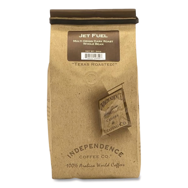 Independence Coffee Co. Jet Fuel Whole-Bean Coffee, 24 oz Bag (ICCICF73110) Each