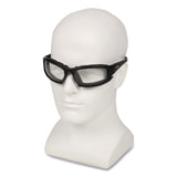 KleenGuard™ V50 Calico Safety Eyewear with Head Strap, KleenVision Anti-Fog Coating, Black Nylon Frame, Clear Polycarbonate Lens (ANS25672EA) Each