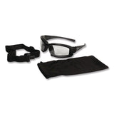 KleenGuard™ V50 Calico Safety Eyewear with Head Strap, KleenVision Anti-Fog Coating, Black Nylon Frame, Clear Polycarbonate Lens (ANS25672EA) Each