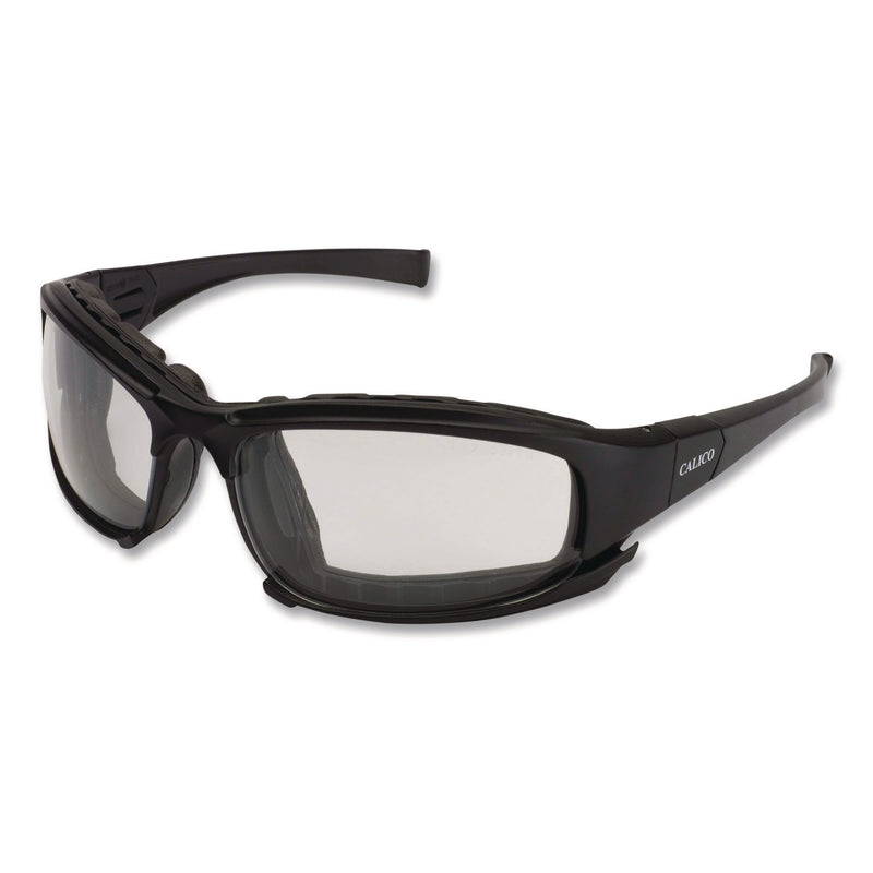 KleenGuard™ V50 Calico Safety Eyewear with Head Strap, KleenVision Anti-Fog Coating, Black Nylon Frame, Clear Polycarbonate Lens (ANS25672EA) Each