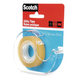 Scotch™ Utility Tape in Handheld Dispenser, 1" Core, 0.5" x 22.22 yds, Clear (MMMRK2S) Each