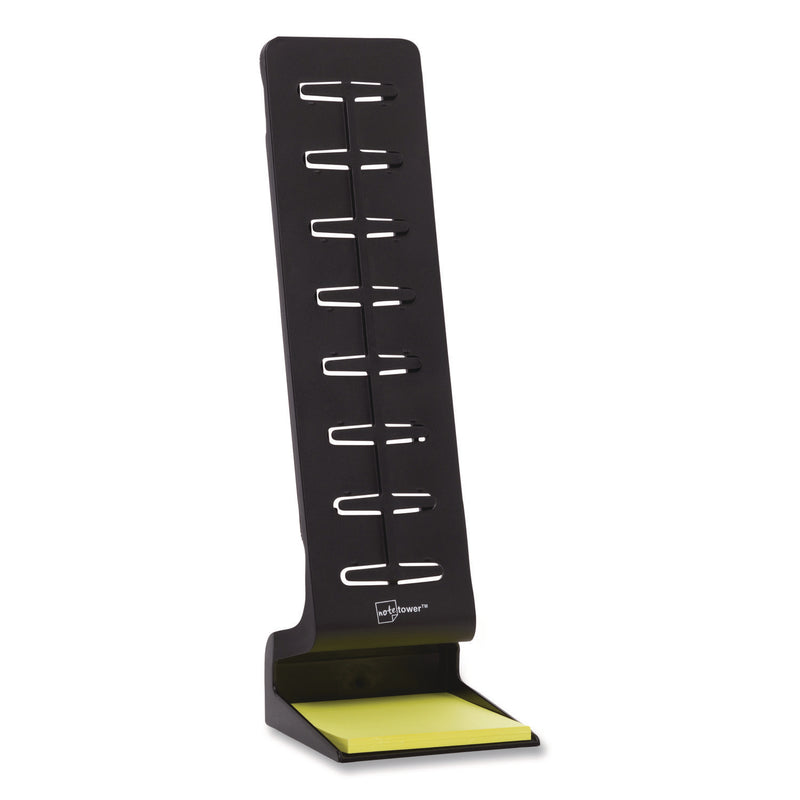 NoteTower Desktop Pro Plastic Document Stand Bar, 2 Sheet Capacity, Plastic, Black (NWRNTR3001) Each