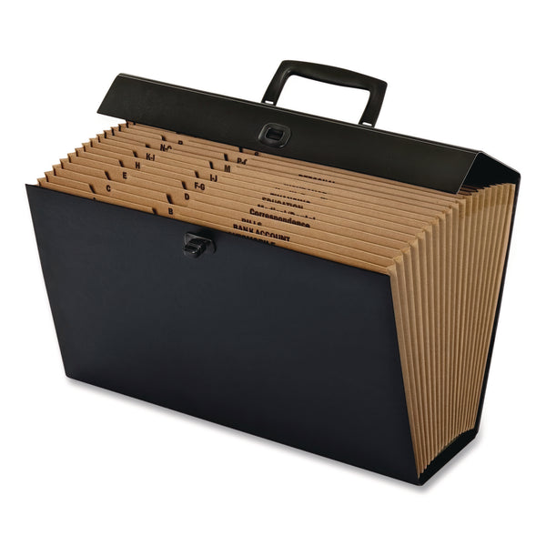 Pendaflex® Case File, 5" Expansion, 19 Sections, Twist-Lock Closure, Custom-Cut Tabs, Legal Size, Randomly Assorted Colors (PFX11170) Each