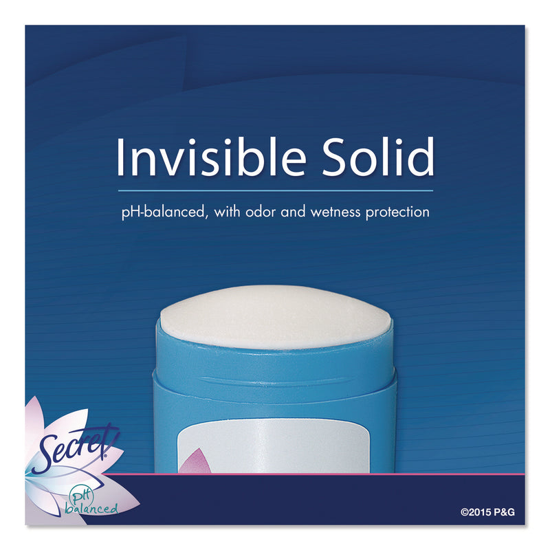 Secret Invisible Solid Anti-Perspirant and Deodorant, Fresh Scent, 1.7 oz Deodorant Stick (PGC12442) Each