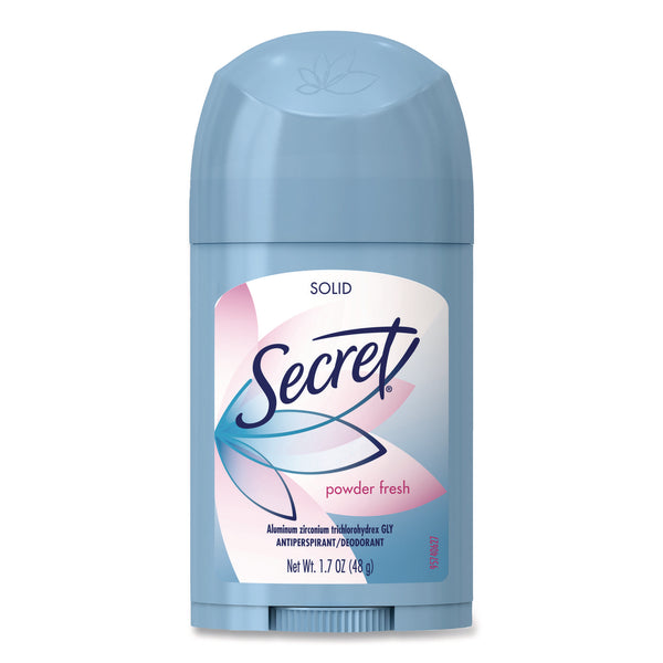 Secret Invisible Solid Anti-Perspirant and Deodorant, Fresh Scent, 1.7 oz Deodorant Stick (PGC12442) Each