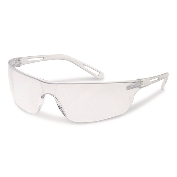 Zenon Z-Lyte Safety Glasses, Scratch-Resistant, Clear Plastic Frame, Clear Polycarbonate Lens (PID250090000) Each