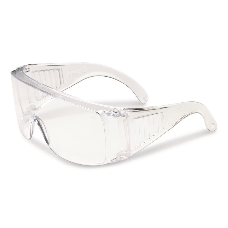 The Scout OTG Rimless Safety Glasses, Clear Plastic Frame, Clear Polycarbonate Lens (PID250990980) Each