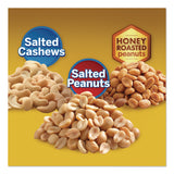 Planters® Salted Nuts Variety Pack, Assorted Flavors, 1.5 oz/1.75 oz Packs, 24/Carton (PTN884624) Case of 24
