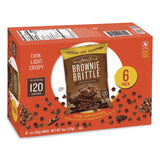 Sheila G’s™ Brownie Brittle™ Chocolate Chip Crisps, 1 oz Bag, 6/Pack (SIHSGB01622) Pack of 6