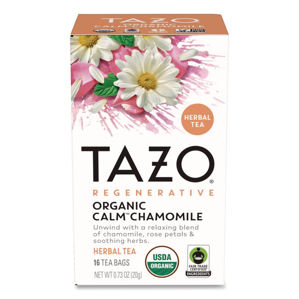 Seattle's Best® Tea Bags, Organic Calm Camomile, 16/Box (TZOTAZ00354BX) Box of 16