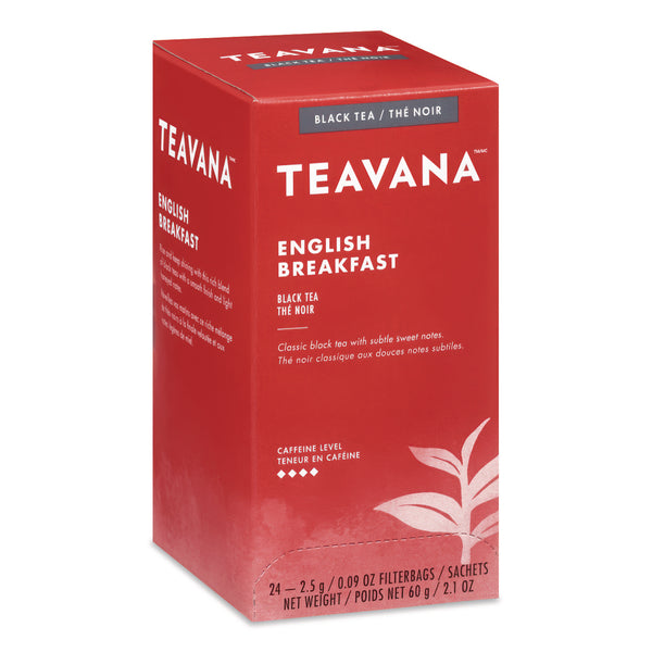 Teavana Tea Bags, English Breakfast, 0.09 oz, 24/Box (TEVSBK13087) Box of 24