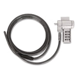 DEFCOM Ultimate Universal Serialized Combination Lock, 6.5 ft Cable (TRGASP96GLXS) Each