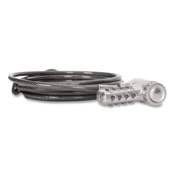 DEFCOM Ultimate Universal Serialized Combination Lock, 6.5 ft Cable (TRGASP96GLXS) Each