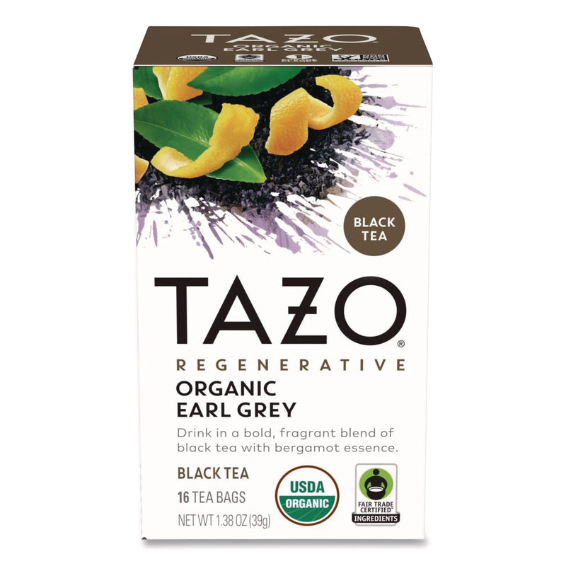 Seattle's Best® Tea Bags, Organic Earl Grey, 16/Box (TZOTAZ00352BX) Box of 16