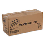 Dixie® Mediumweight Polypropylene Cutlery, Individually Wrapped, Fork, Plastic, White, 1,000/Carton (DXEFMP23C) Case of 1000