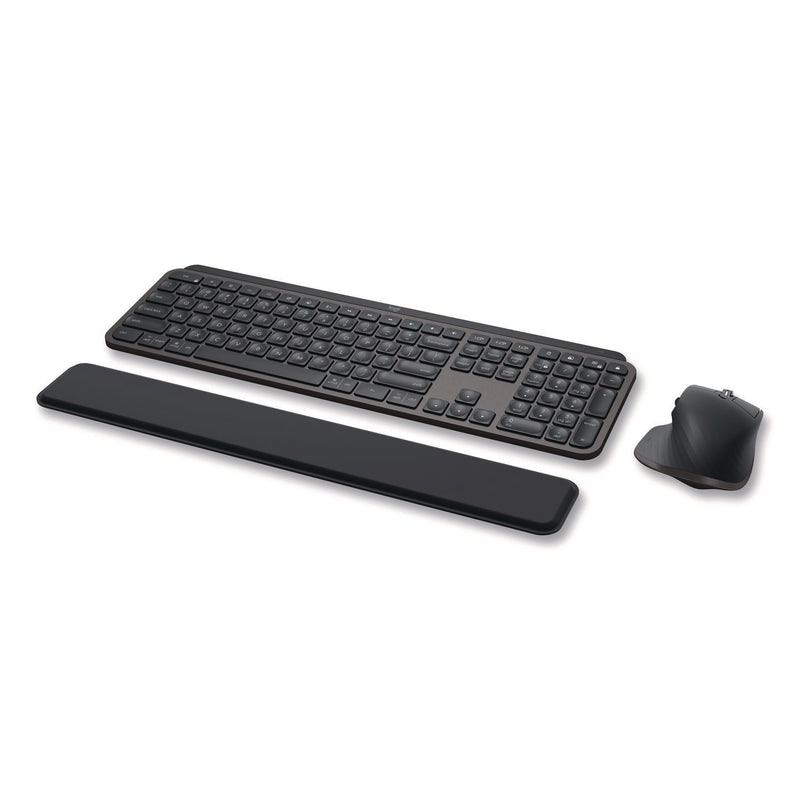 Logitech® MX Keys Combo for Business Wireless Keyboard and Mouse Gen 2, 33 ft Wireless Range, Graphite (LOG920010923) Each