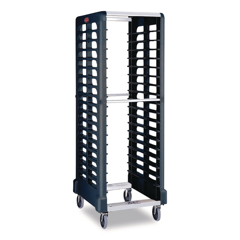 End Loader Rack for Food Boxes and Sheet Pans, 18 Rack, Plastic, 23.75" x 28.75" x 67.88", Black (RCPFG332000BLA) Each