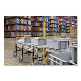 Palletote Box, 1.6 cu ft, 15.5" x 19.5" x 13", Gray (RCPFG172200GRAY) Each