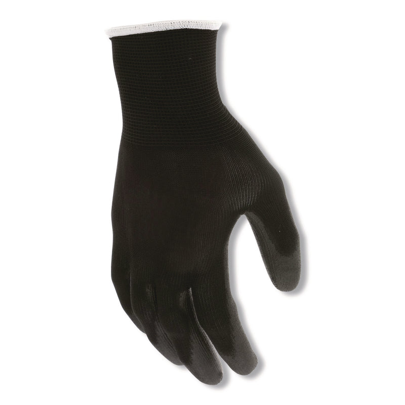 Work Gloves, Black, Large, Dozen (CRWB96699LDZ) 1 Dozen