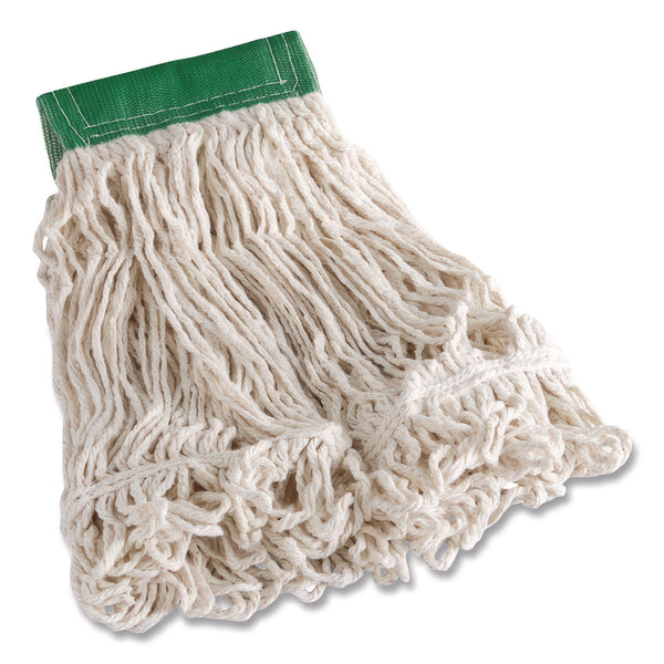 Super Stitch Blend Mop Head, Cotton/Synthetic, Medium, White (RCPFGD25206WHEA) Each