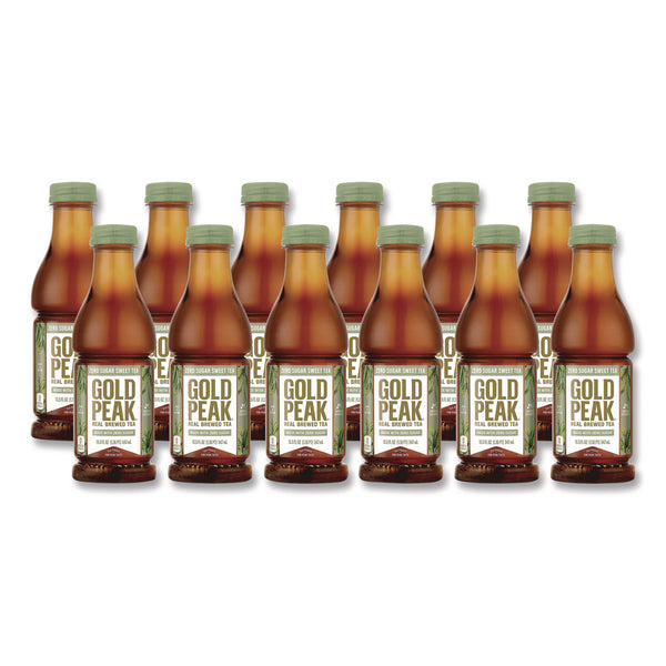Gold Peak Zero Sugar Sweet Tea, 18.5 oz Bottle,12/Carton (GPT24343772) Case of 12