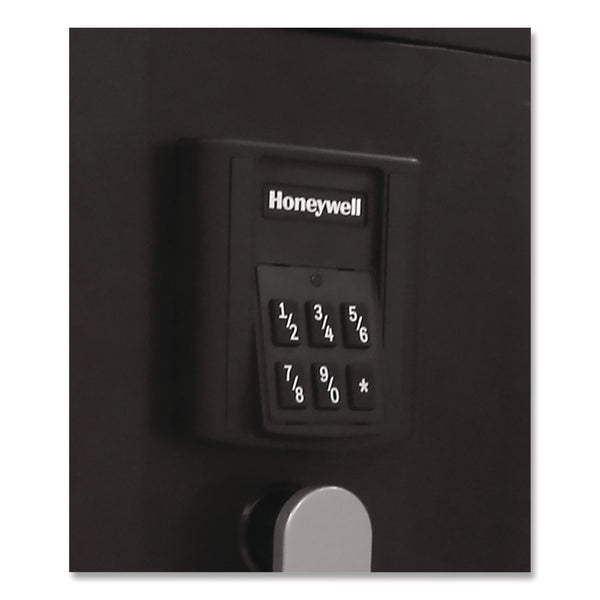 Honeywell Fire and Waterproof Safe with Digital Lock, 11.8 x 16.7 x 15.6, 0.7 cu ft, Black (HWL2901) Each