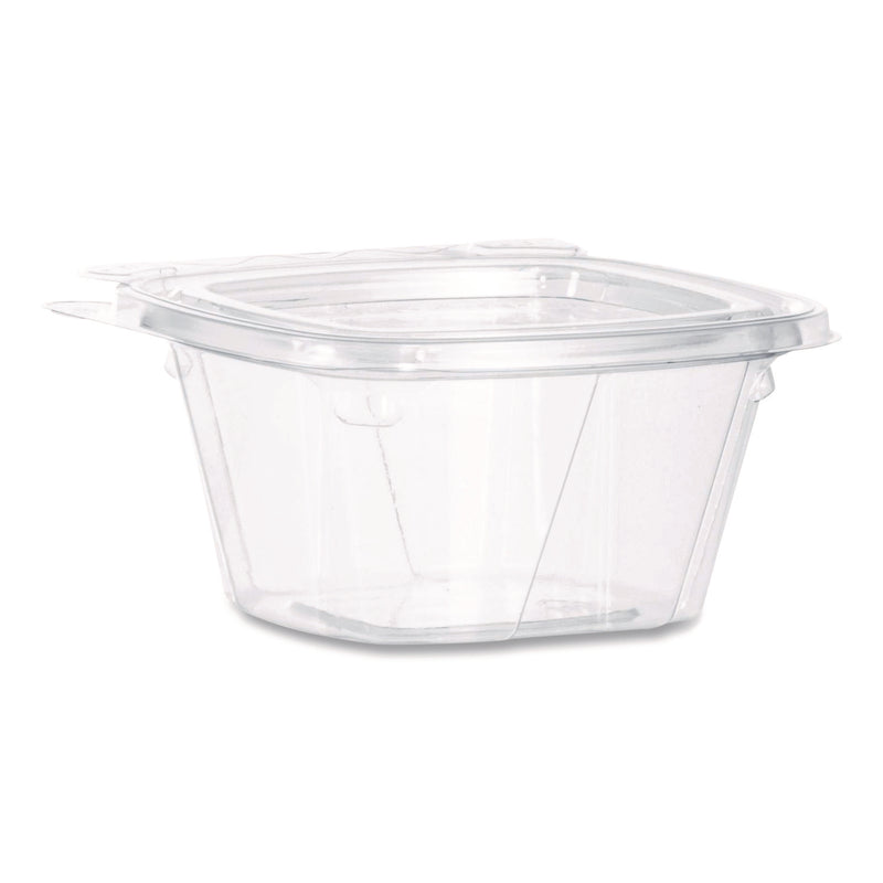 ClearPac SafeSeal Tamper-Resistant, Tamper-Evident Containers, 3.72 x 4.2 x 1.97, Clear, Plastic, 400/Carton (DCCCH6DEF) Case of 400