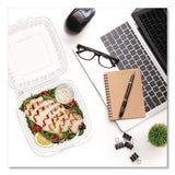 Microwaveable Hinged Containers, 9 x 8.75 x 3, Clear, Plastic 150/Carton (DCC90PPHT1) Case of 150