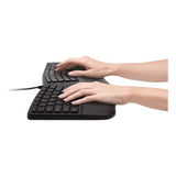 Kensington® Pro Fit Ergo Wired Keyboard, Black (KMW75400) Each