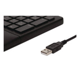 Kensington® Pro Fit Ergo Wired Keyboard, Black (KMW75400) Each