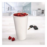 Solo Double Sided Poly (DSP) Paper Cold Cups, 28 oz to 32 oz, White, 40 Cups/Sleeve, 12 Sleeves/Carton (SCCRNP32P2050) Case of 480