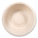 Compostable Molded Fiber Dinnerware, ProPlanet Seal, Bowl, 12 oz, Natural, 1,000/Carton (DCC12FBRB) Case of 1000