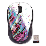 M325 Wireless Mouse, 2.4 GHz Frequency/30 ft Wireless Range, Left/Right Hand Use, Celebrate (LOG180063) Each