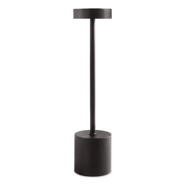 LED Desk Lamp, Candlestick Neck, 13.5" High, Black (TUDTR61984) Each