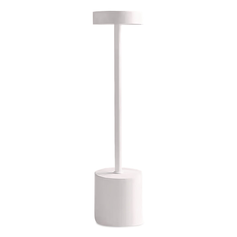 LED Desk Lamp, Candlestick Neck, 13.5" High, White (TUDTR61986) Each