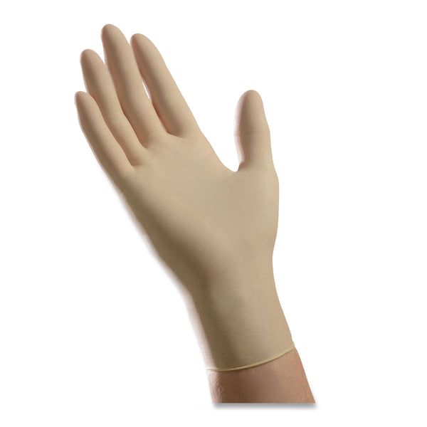 AMBITEX L200 Series Powder-Free Latex Gloves, 5 mil, Small, Cream, 100/Box (TXILSM200) Box of 100