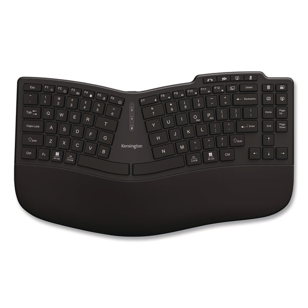 Kensington® Pro Fit Ergo KB675 EQ TKL Rechargeable Keyboard, Black (KMW75491) Each