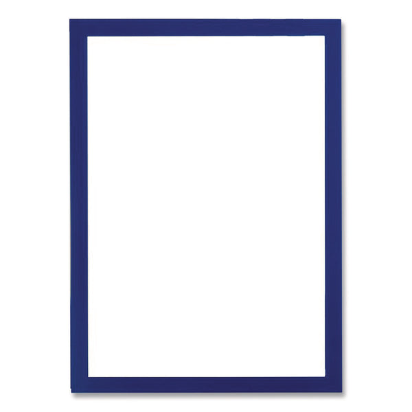 SOLO Magnetic Frame, 8.5 x 11 Insert, Blue Frame, 5/Pack (TFIP19630BLUE) Each