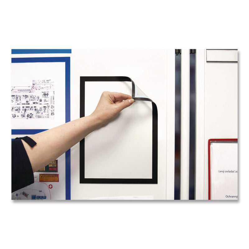 SOLO Magnetic Frame, 8.5 x 11 Insert, Black Frame, 5/Pack (TFIP19630BLACK) Each