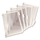 Pivoting Pockets, 1 Section, White, 10/Pack (TFIP020) Each