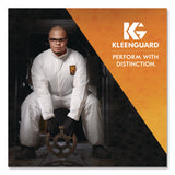 KleenGuard™ A70 Chemical Spray Protection Coveralls, Elastic Wrists, Ankles, Hood, XL, Yellow, 12/Carton (KCC09814) Case of 12