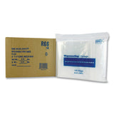 Fantapak Reloc Zippit Plastic Zipper Bags, 6" x 6", Clear, 1,000/Box (MGPMGZ2P0606) Box of 1000